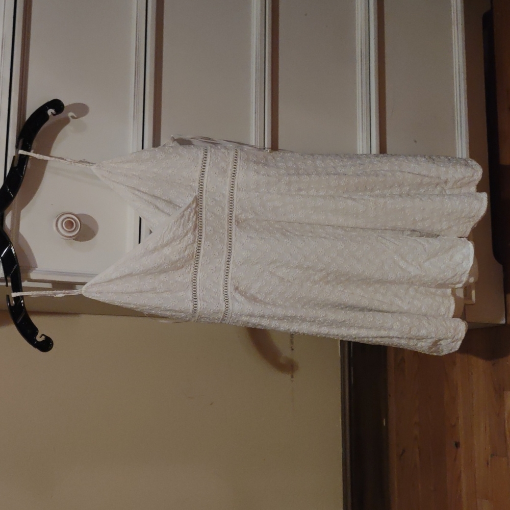 Cute white summer dress